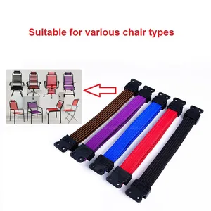 Wholesale single layer double layer rubber band bungee straps for office strap chair