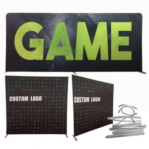 Custom 8Ft Tension Fabric Pillow Case Tension Fabric <b>Backdrop</b> <b>Stand</b> - Product Image 1