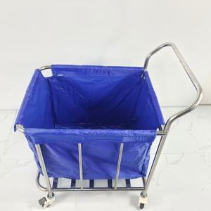 <span class=keywords><strong>Chariot</strong></span> à <span class=keywords><strong>linge</strong></span> sale médical à 3 niveaux avec sac anti-fuite pour hôpitaux, cliniques, maisons <span class=keywords><strong>de</strong></span> retraite Gère le <span class=keywords><strong>linge</strong></span> sale/déchets - Product Image 5