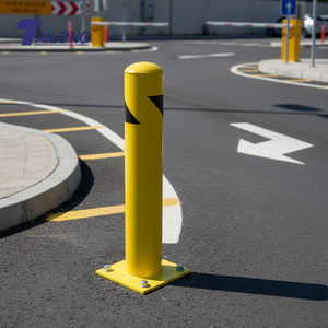 <span class=keywords><strong>Poteau</strong></span> de sécurité en acier inoxydable pour la sécurité routière dans les garages, installation en surface, protection contre les impacts - Product Image 3