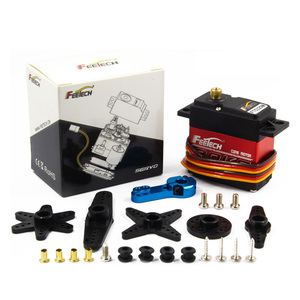 Feetech Không Thấm Nước <span class=keywords><strong>Servo</strong></span> 20Kg 25Kg 30Kg Tốc Độ Cao Kim Loại Bánh Răng Kỹ Thuật Số RC Xe <span class=keywords><strong>Servo</strong></span> Baja <span class=keywords><strong>Servo</strong></span> 25T Cánh Tay Cho 1/8 1/10 RC Xe Ô Tô - Product Image 4