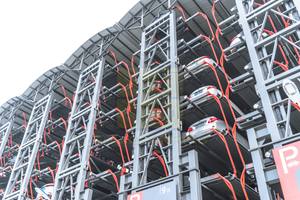 SOLIDPARKING RPS a circolazione verticale auto ascensore con capacità di carico 2000-2350KG Garage meccanico per parcheggio - Product Image 2