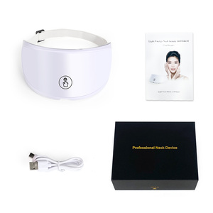 Appareil de beauté pour le cou et le visage à LED 7 couleurs, raffermissant et liftant la peau, anti-rides, soin de la peau, rajeunissement - Product Image 6