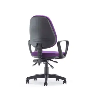 Foshan kursi kantor tugas meja komputer ergonomis kursi kerja bergulir dapat disesuaikan dengan sandaran tangan