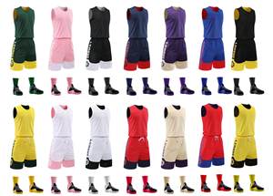 قميص كرة قدم متوفر في المستودعات الخارجية، 5 قطع، 100% بوليستر، سريع الجفاف، تصميم برقبة على شكل V قابل للعكس للتدريب والتمرين للبالغين - Product Image 6