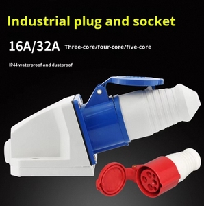 Công nghiệp 3-core 4-core 5-Lỗ ba pha <span class=keywords><strong>220V</strong></span>/380V không thấm nước hàng không cắm với 3 cổng USB đầu ra 16A/32A 5 AC cửa hàng - Product Image 2