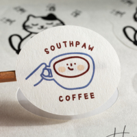 Rouleau d'autocollants en papier texturé avec logo personnalisé, rouleau d'étiquettes autocollantes pour l'emballage de produits faits à la main