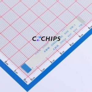 JS05B-14P-060-3-4 FFC Cable (Flexible Flat Cable) P=0.5mm Connector 14P 0.5mm 0.3mm Reverse - Product Image 1