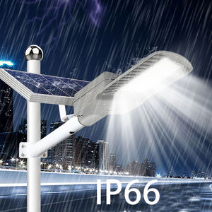 배터리 LED IP66 및 IP65 도로 및 정원용 알루미늄 바디의 일체형 태양광 가로등 ROHS 인증 - Product Image 4