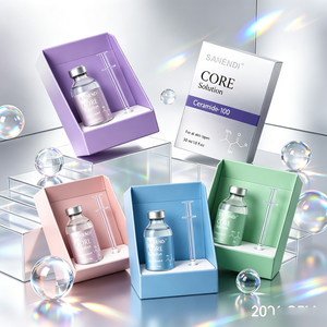 เซรั่มบำรุงผิวหน้า OEM สูตรกระชับผิว ไฮยาลูรอนิค แอซิด คอร์ เปปไทด์ เซราไมด์ คอลลาเจน เอ็กโซโซม วิตามินเค ช่วยให้ผิวกระจ่างใสและบำรุงอย่างล้ำลึก - Product Image 2