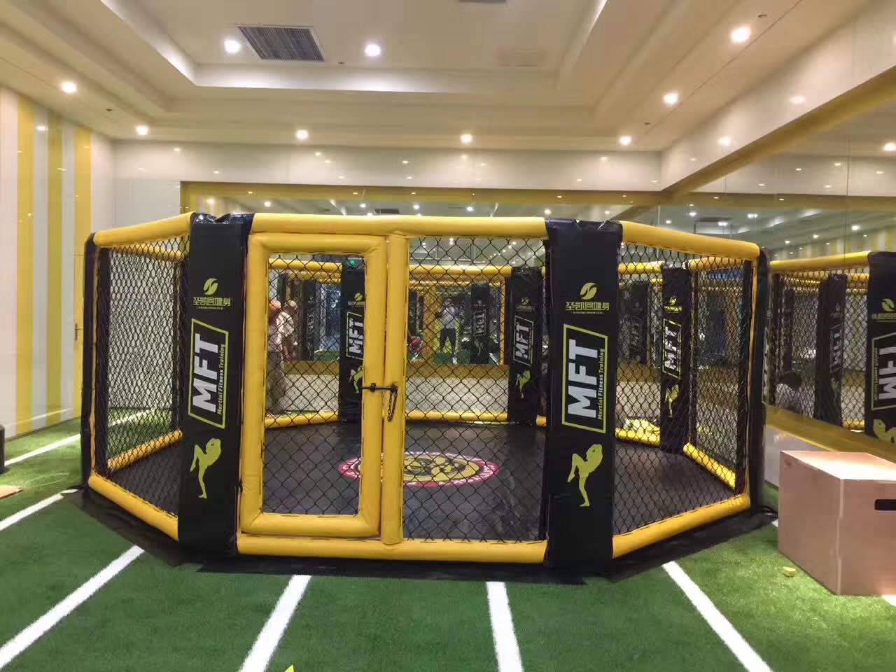 MMA セット　総合格闘技 カスタマイズされたジム格闘技リング六角形八角形mmaケージ/総合