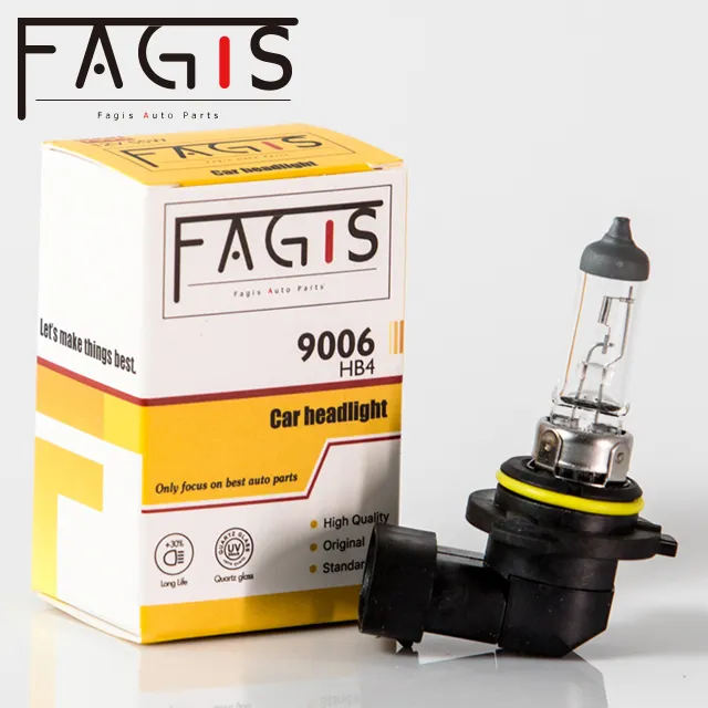 Fagis Lampu Mobil Hb4 9006, Bohlam Halogen Depan Auto Xenon 12V 55W