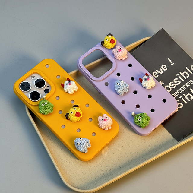 2025 Wholesale Pvc Cute Phone Case Charm Accessories Phone Case Decoration Luxury Cartoon Charms for Phone Case