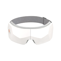 Lunettes de massage oculaire sans fil portables, chauffantes, Bluetooth, thérapie oculaire pour la fatigue numérique et le soulagement des migraines