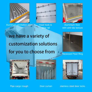 Nouvelle carrosserie isotherme haut de gamme pour camions de fret FAW Jiefang, idéale pour la chaîne du froid des produits laitiers et des yaourts - Product Image 2