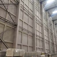 Panneaux muraux acoustiques ignifuges légers en silicate de calcium remplaçant les plaques de plâtre suspendues et les plaques de plâtre pour plafonds.