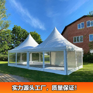 Carpa Cuadrada de Tela Oxford para Ferias Comerciales de 3-10m, Pabellón Impermeable para Exposiciones al Aire Libre, Uso en Todas las Estaciones - Product Image 2