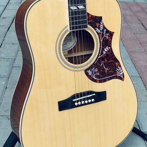41" High Quality Guitar for <b>Top</b> Solid Spruce Shape Handmade Steel <b>String</b> Student Practising Acoustic Guitar for Sale - Product Image 3
