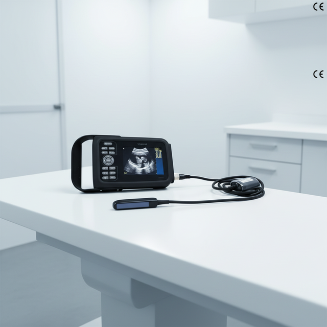Handheld Medical Veterinary Obstetric Ultrasound Machine Sheep Pig Horse Cattle Pregnancy Ultrasound