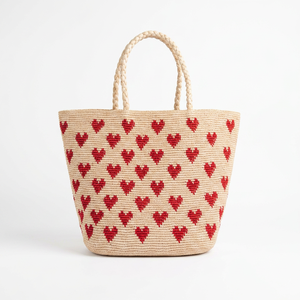 Bolso de hombro de rafia hecho a mano para mujer, con patrón geométrico, estilo bohemio, dos asas, parte superior abierta, para todas las estaciones, bolso de compras. - Product Image 6