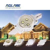 Vente en gros de guirlandes lumineuses de noël, éclairage décoratif à Led, blanc chaud, 30mm