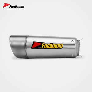 Sistema de Escape para Motocicleta Forsound, Precio de Fábrica al por Mayor, Silenciador GRID-O de Titanio Ultraligero para Motocicletas Todoterreno ADV - Product Image 4