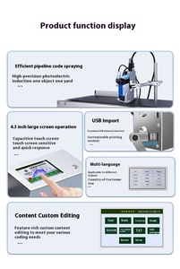 Automatischer Tinten strahl drucker für Plastiktüten druckmaschinen mit neuem XP600-Druckkopf für das Codieren und Paging von Klein unternehmen - Product Image 6