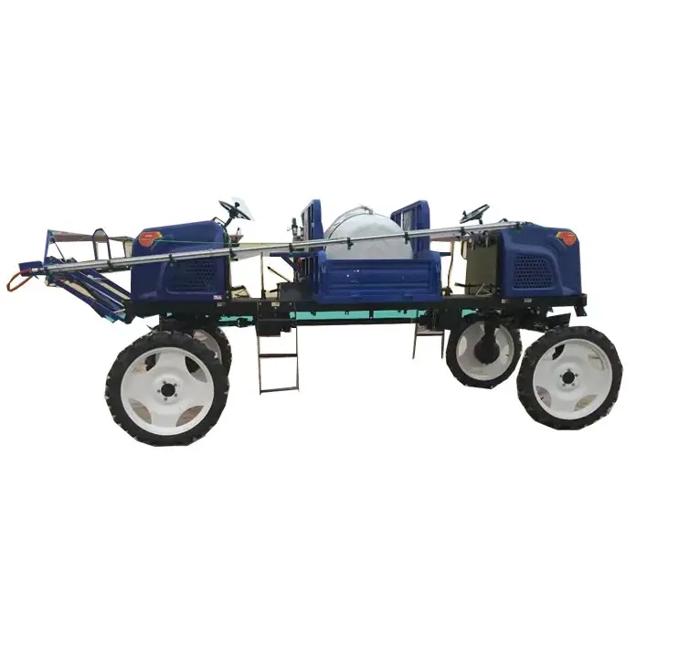 Pulverizador diesel do crescimento de quatro rodas 25HP para o arroz agrícola/duplo-uso seco do campo com crescimento de 12M