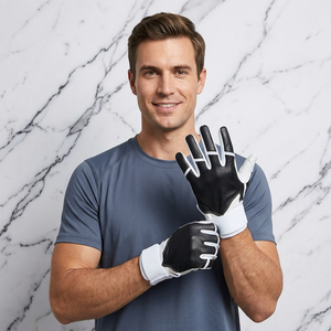 QASWA SPORTS High Quality Custom Made <b>Baseball</b> Softball <b>Gloves</b> Left/Right Handed Lightweight Durable Fabric Breathable Genuine - Product Image 1