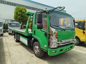 Nouveau camion <span class=keywords><strong>de</strong></span> dépannage Isuzu KV100 120 CV 5 tonnes Diesel Manuel 4x2 6 vitesses à plateau Euro 5 Vente directe usine - Product Image 3