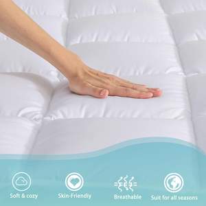 <span class=keywords><strong>Surmatelas</strong></span> en mousse à mémoire <span class=keywords><strong>de</strong></span> <span class=keywords><strong>forme</strong></span> double couche <span class=keywords><strong>de</strong></span> 4 pouces avec 3 pouces <span class=keywords><strong>de</strong></span> mousse à mémoire <span class=keywords><strong>de</strong></span> <span class=keywords><strong>forme</strong></span> et 1 pouce <span class=keywords><strong>de</strong></span> coussin <span class=keywords><strong>de</strong></span> surface rembourré en fibres écologiques - Product Image 4