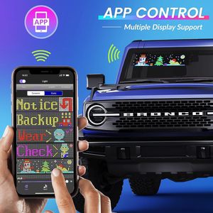GOTUS Rolling Bright Advertising <strong>LED</strong> Sign, Flexible USB 5V <strong>LED</strong> Car Sign Bluetooth APP Control Custom Text Pattern <strong>LED</strong> <strong>Display</strong> - Product Image 3