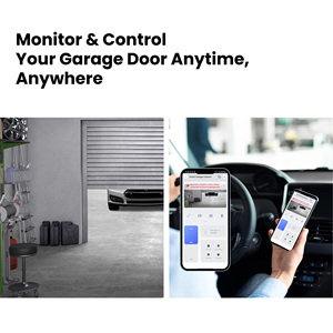 Ouvre-porte de garage intelligent Tuya Smart Life WiFi, télécommande, audio bidirectionnel, caméra de sécurité - Product Image 3