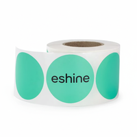 Vente flash - Autocollants adhésifs en vinyle imperméable imprimés avec logo personnalisé, impression offset, étiquettes autocollantes de remerciement, emballage cadeau