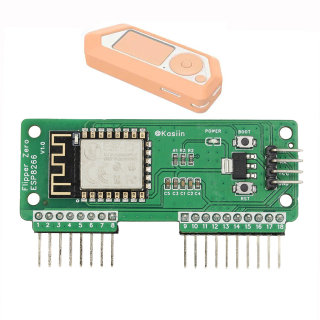 Flipper Zero Wi Fi Module Dev Board Development Board 5.G IoT Programming CC1101 Antenna