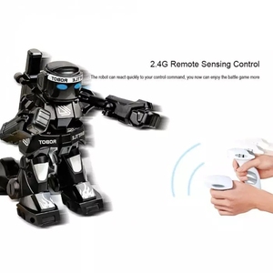 Robot <span class=keywords><strong>de</strong></span> Combate con Control Remoto <span class=keywords><strong>de</strong></span> 2.4GHz y Golpes Somatosensoriales - Efectos <span class=keywords><strong>de</strong></span> Sonido <span class=keywords><strong>de</strong></span> Lucha, Luces LED, Combate para Dos Jugadores - Product Image 5
