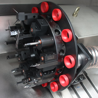 Machine à tournage CNC à lit incliné SK6340S avec anneau d'étanchéité, commande FANUC, fabricant automatique de joints hydrauliques avec logiciel informatique