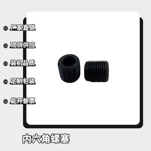 Tornillo de Fijación con Rosca Interna Hexagonal de Acero al Carbono M10*11 con Rosca Métrica Fina para Insertos Roscados - Product Image 4