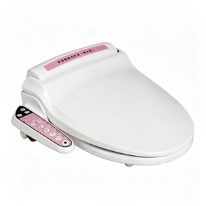Siège de toilette intelligent avec désodorisant automatique, lumière nocturne et capteur de présence humaine pour usage commercial - Product Image 4