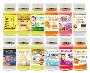 Sérum Visage Liquide Personnalisé Végétalien Anti-Rides Anti-Âge Éclaircissant Hydratant au Curcuma - Product Image 2