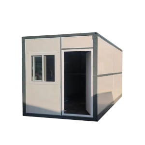 China Factory Custom Portable 20ft Foldable Office Container House <b>Small</b> Tiny Folding Outdoor Hotels Malls Sandwich Panel - Product Image 5
