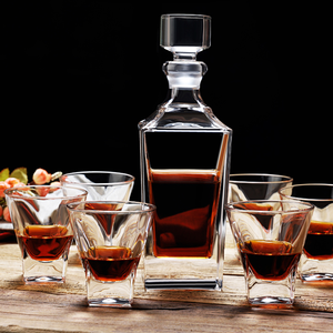 Vintage Transparent Elegant Red Wine Crystal <strong>Glass</strong> Pubg Wine <strong>Decanters</strong> 1l <strong>Cut</strong> Large Wine Bottles - Product Image 4