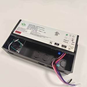UL-gecertificeerde PF>0.9 Triac 5-in-1 dimbare LED-driver voor LED-strips, 30W-300W, 12VDC/24VDC, waterdichte transformator - Product Image 5