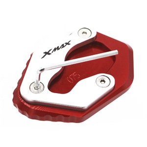 Accessoires de support de moto <span class=keywords><strong>XMAX</strong></span> 300 250 <span class=keywords><strong>125</strong></span> béquille latérale agrandir plaque d'extension CNC haute densité T6061 alliage d'aluminium - Product Image 3