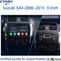 CYNAVI Suzuki SX4 2006-2015 Navigation GPS Android Auto Stéréo Autoradio Écran partagé Affichage RVB Système d'exploitation Android