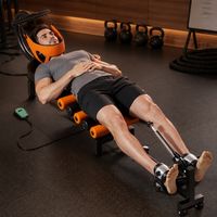 Tam Vücut Elektrikli Traksiyon Germe Masası Servikal Lomber Rahatlama Cihazı Yoga Pilates Fitness Ekipmanı İyileşme İçin
