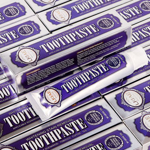 Ensemble de <span class=keywords><strong>dentifrice</strong></span> et de brosse à dents blanchissant à la menthe, en gros, naturel, biologique, sans fluorure, hydroxyapatite, élimine les taches de surface - Product Image 5