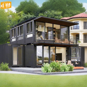 Casa Container Modulare di Lusso da 20 e 40 Piedi, Prefabbricata in Acciaio Smontabile, Tiny Home con Design di Facciata per Israele (Foto) - Product Image 6