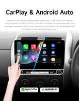 Radio para Auto BQCC de 10 Pulgadas con Pantalla IPS, Reproductor Multimedia Carplay MP5, Mirrorlink, RDS, BT, FM, GPS, Estéreo para Auto, Colorido, Universal