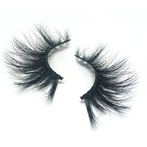 Muting False Eye Lashes Mink Vendor 25Mm Eyelashes Private Label 25Mm 3D Mink Eyelash And Boxes - Product Image 3